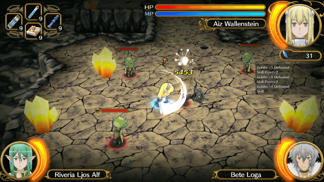 Is It Wrong to Try to Pick Up Girls in A Dungeon: Infinite Combat screenshot 2 for Playstation 4